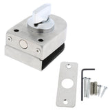 Max Maxb Durable Keyless Stainless Steel Anti-theft Security Lock, Glass Door Lock