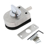 Max Maxb Durable Keyless Stainless Steel Anti-theft Security Lock, Glass Door Lock