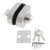 Max Maxb 304 Stainless Steel Antitheft Security Glass Door Lock for 10-12mm Thickness