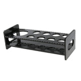 Max Maxb 9-Hole Black Acrylic Shot Glass Holder Rack Barware Whisky Cup Serving Tray