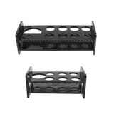 Max Maxb 9-Hole Black Acrylic Shot Glass Holder Rack Barware Whisky Cup Serving Tray