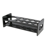 Max Maxb 9-Hole Black Acrylic Shot Glass Holder Rack Barware Whisky Cup Serving Tray