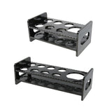 Max Maxb 9-Hole Black Acrylic Shot Glass Holder Rack Barware Whisky Cup Serving Tray