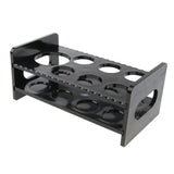 Max Maxb 7-Hole Black Acrylic Shot Glass Holder Rack Barware Whisky Cup Serving Tray