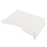 Max Acrylic Side Load Stackable Paper Tray Organizer Letter File Storage White
