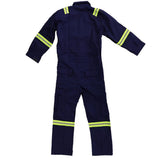 Max Blue Long Sleeve Anti-static Work Clothing Anti-wear Protective Coveralls M