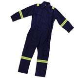 Max Blue Long Sleeve Anti-static Work Clothing Anti-wear Protective Coveralls M