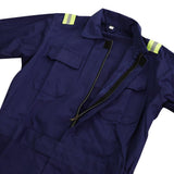 Max Blue Long Sleeve Anti-static Work Clothing Anti-wear Protective Coveralls L
