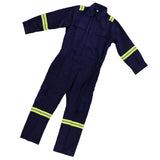 Max Blue Long Sleeve Anti-static Work Clothing Anti-wear Protective Coveralls L