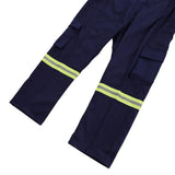Max Blue Long Sleeve Anti-static Work Clothing Anti-wear Protective Coveralls XXXXL