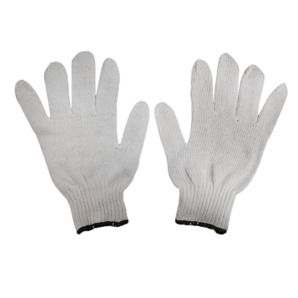 Max Cotton Thread Labor Protection Work Gloves Welding Gloves Carrying Non-skid C