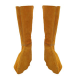 Max 1 Pair Welding Protective Shoes Shoe Spats Calves Feet Cover Welder