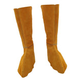 Max 1 Pair Welding Protective Shoes Shoe Spats Calves Feet Cover Welder
