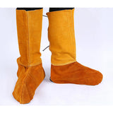 Max 1 Pair Welding Protective Shoes Shoe Spats Calves Feet Cover Welder