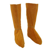 Max 1 Pair Welding Protective Shoes Shoe Spats Calves Feet Cover Welder