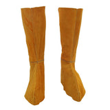 Max 1 Pair Welding Protective Shoes Shoe Spats Calves Feet Cover Welder
