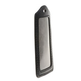 Max 10Pcs PU Leather Business ID Badge Card Holder Card Case, Vertical Black