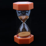 Max Plastic Hourglass Sand Glass Timer School Classroom Office Desktop 10 Mins