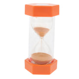 Max Plastic Hourglass Sand Glass Timer School Classroom Office Desktop 10 Mins