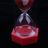 Max Plastic Hourglass Sand Glass Timer School Classroom Office Desktop 30 Mins