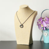 Max Necklace Pendant Display Bust Mannequin Stand Holder Rack, Linen 175*290mm