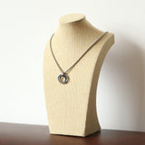 Max Necklace Pendant Display Bust Mannequin Stand Holder Rack, Linen 175*290mm