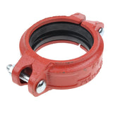 Max Fire Sprinkler Pipes Coupling Clamp Rigid Grooved Couplings DN89