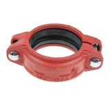 Max Fire Sprinkler Pipes Coupling Clamp Rigid Grooved Couplings DN89