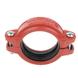 Max Fire Sprinkler Pipes Coupling Clamp Rigid Grooved Couplings DN89