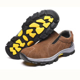 Max Safety Work Boots Steel Toe Water Resistant Shock Absorbent Boots  EU41 US8