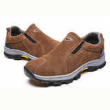 Max Safety Work Boots Steel Toe Water Resistant Shock Absorbent Boots  EU41 US8