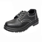 Max Steel Toe Leather Insulant Safety Work Shoes Industrial Construction 275mm