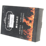 Max Flashing LED Book Magic Fire Light Lamp Rechargeable Nightlight Gifts Coffee