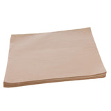 Max 200 Pieces Natural Kraft Food Wrapping Paper Unwaxed Oilproof Kitchen 23cm