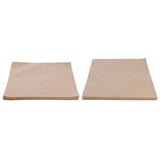 Max 200 Pieces Natural Kraft Food Wrapping Paper Unwaxed Oilproof Kitchen 23cm