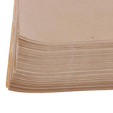 Max 200 Pieces Natural Kraft Food Wrapping Paper Unwaxed Oilproof Kitchen 23cm