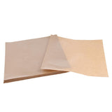 Max 200 Pieces Natural Kraft Food Wrapping Paper Unwaxed Oilproof Kitchen 23cm