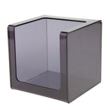 Maxbell Tissue Box Dispenser Acrylic Square Paper Storage Holder Organizer Decor A