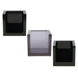Maxbell Tissue Box Dispenser Acrylic Square Paper Storage Holder Organizer Decor A