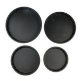 Max Anodized Aluminum Alloy Pizza Baking Plate Nonstick Coating 6in