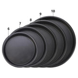 Max Anodized Aluminum Alloy Pizza Baking Plate Nonstick Coating 6in
