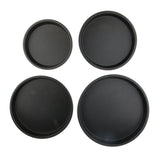 Max Anodized Aluminum Alloy Pizza Baking Plate Nonstick Coating 6in