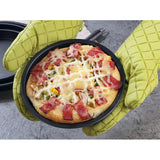 Max Anodized Aluminum Alloy Pizza Baking Plate Nonstick Coating 6in