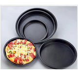 Max Anodized Aluminum Alloy Pizza Baking Plate Nonstick Coating 6in