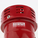Max Industrial 110dB MS 190 Alarm Sound Motor High Power Buzzer Siren 220V