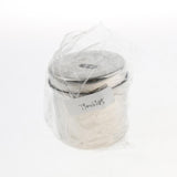 Max Stainless Steel Ointment Jar Sponge Cotton Dressing Container w/ Lid 8cm