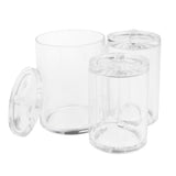 Maxbell Clear Acrylic Cotton Swab Cosmetic Makeup Case Storage Holder Box G