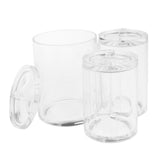 Maxbell Clear Acrylic Cotton Swab Cosmetic Makeup Case Storage Holder Box G