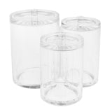 Maxbell Clear Acrylic Cotton Swab Cosmetic Makeup Case Storage Holder Box G