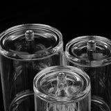 Maxbell Clear Acrylic Cotton Swab Cosmetic Makeup Case Storage Holder Box G